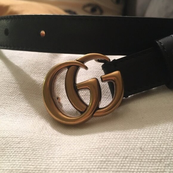 Gucci GG Leather belt - Picture 3 of 5